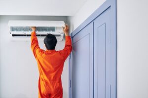 Home heating and cooling system repair