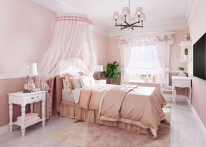 Adult girl bedroom decoration
